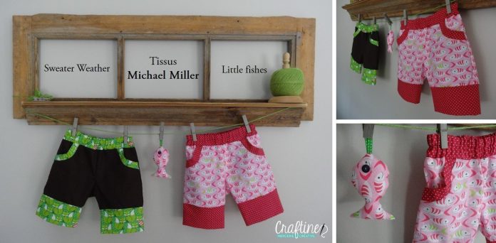 Bermuda fille et garçon