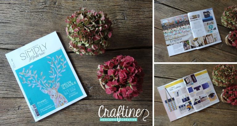 Actualité : Craftine à l’honneur sur Simply Moderne