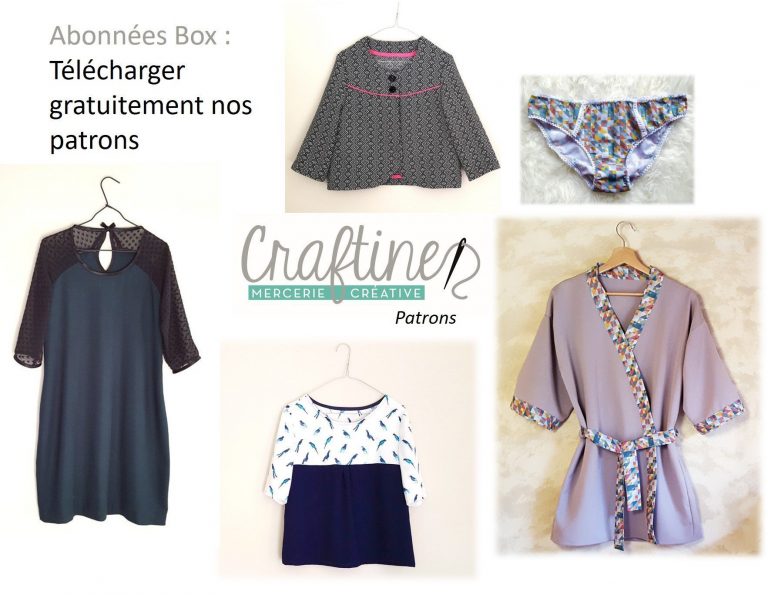 Abonnées Box : Comment télécharger les patrons PDF