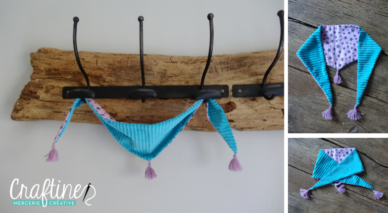 Cousons ensemble : Tuto chèche enfant