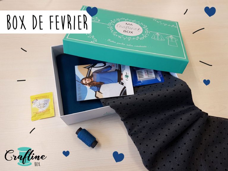 Craftine box : La box du mois de février est arrivée !
