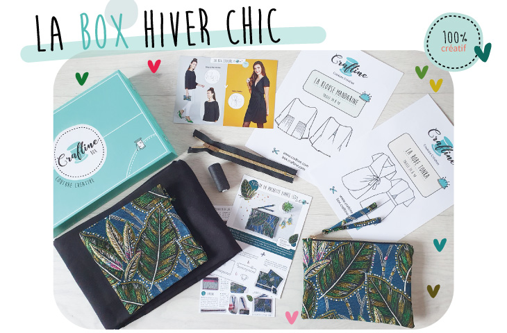 Craftine Box : la box hiver chic est arrivée !