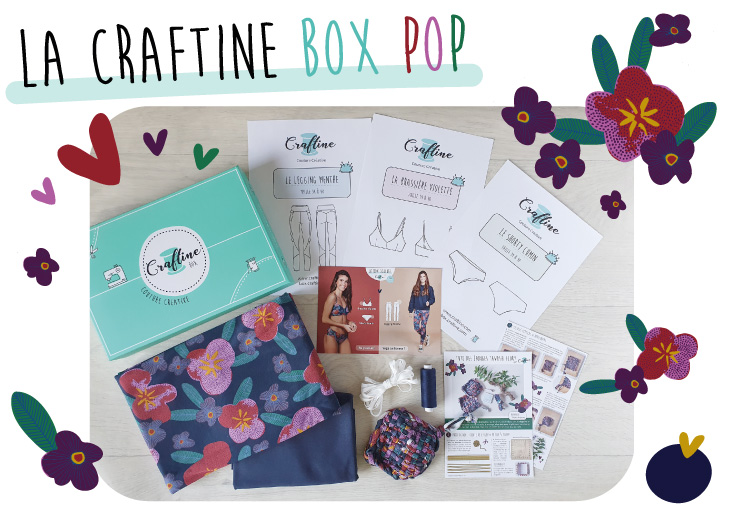 Craftine box : la box hiver pop est arrivée !