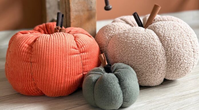 TUTO COUTURE FACILE – PUMPKIN DÉCO Halloween /automne