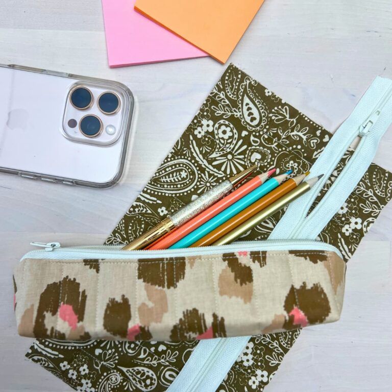 tuto, comment coudre une trousse d'école